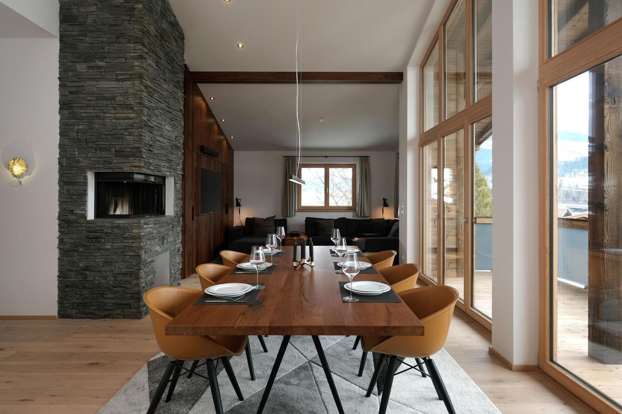 Alpin Penthouse Hollersbach Daire Hollersbach im Pinzgau Dış mekan fotoğraf